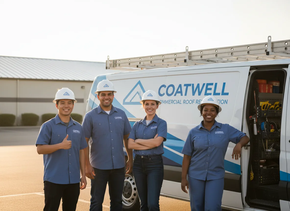 Commercial roof coating company in Tobaccoville, NC